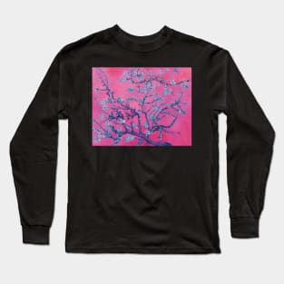 Van Gogh purple Long Sleeve T-Shirt